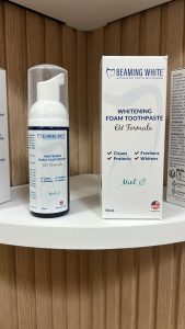 Beaming White – Whitening Foam Toothpaste (Pasta dentífrica en espuma)
